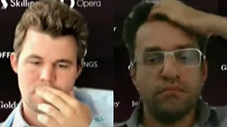 Magnus Carlsen Wins Equal Endgame Against Levon Aronian