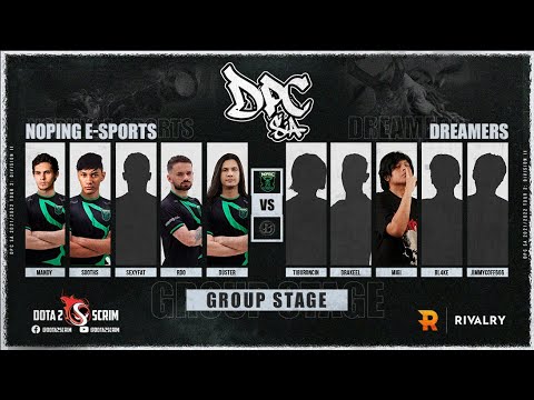 NoPing e-sports vs Dreamers - DPC SA 2021/22 Tour 2: Division II - Group Stage - B03