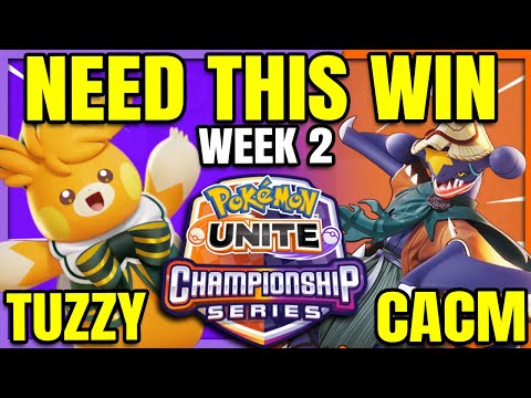 BOTH TEAMS NEED THIS WIN Tuzzy vs Cacm - UCS LATAM | Pokemon Unite
