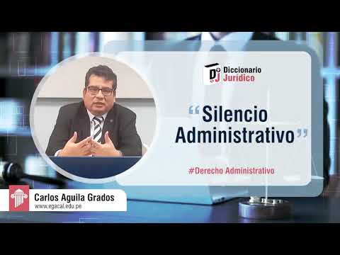 ¿Qué es el Silencio Administrativo? | Derecho Administrativo | Diccionario Jurídico 46