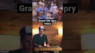 steel guitar played wtih ernest tubb and the texas troubadours on the grand ole opry in the 1950's