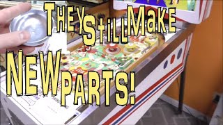 New Bells For My 1963 Gottlieb SWING ALONG Pinball Machine & More Repair Parts, Almost Done!