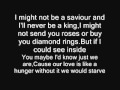 Bon Jovi-I'd die for you (lyrics) 