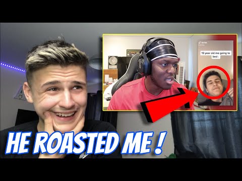 I WAS IN A KSI VIDEO ! KSI - Lighter Tiktoks ! - Reaction (he roasted me)