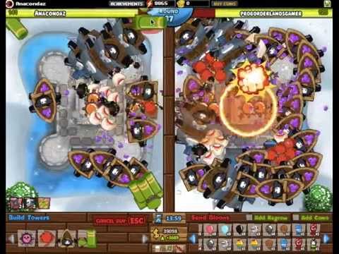 Bloons TD Battles E121: Late Game Snowy Castle!