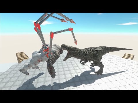 GORO THE GIANT with the Spider Suit. vs ALL UNITS - Animal Revolt Battle Simulator