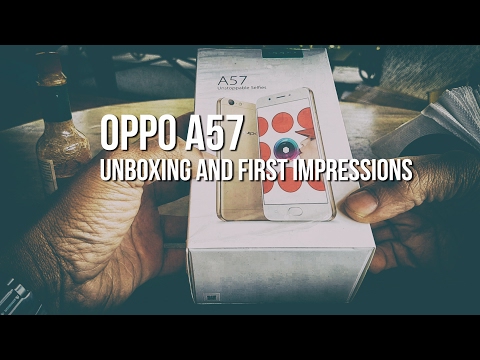 Oppo A57 Unboxing and First Impressions - Made in India