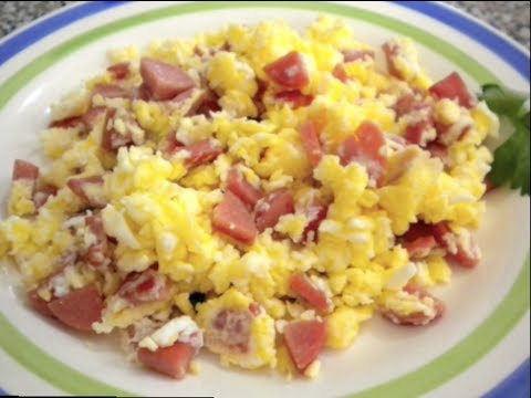 Scrambled Eggs with Sausage | Easy Recipe