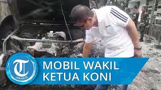 Mobil Rubicon Yang Terbakar di Lapangan Tembak Senayan Tadi Malam Ternyata Milik Wakil Ketua KONI DK