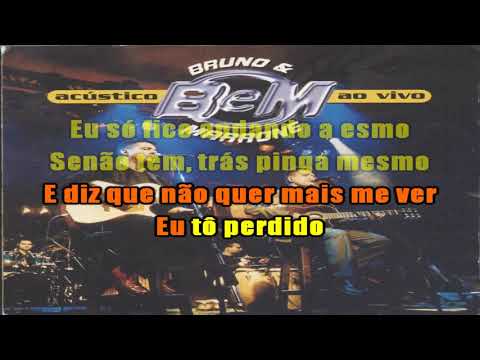 Bruno e Marrone - Credo Em Cruz Ave Maria | Karaokê (Versão Ao Vivo)