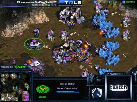 [TLS3] Qualifier #2   sas non vs OctZerg[PaiN] Game 3