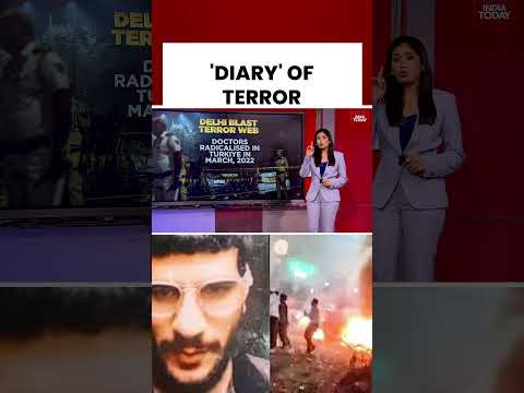 ‘Diary’ Of Terror Reveals Doctors Umar’ Conspiracy | Terror Doc Diary Seized #delhiblast