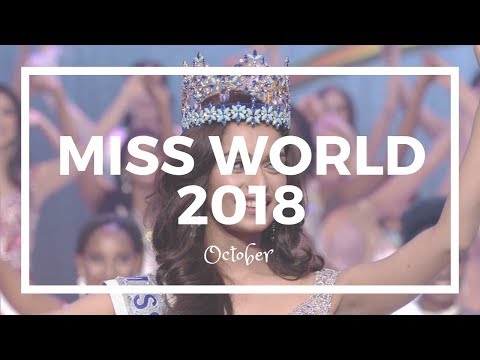 Miss World 2018 - October Predictions (1st)