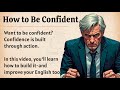 This Video Will Make You CONFIDENT Forever Learn English Through Motivational Lesson Level 3