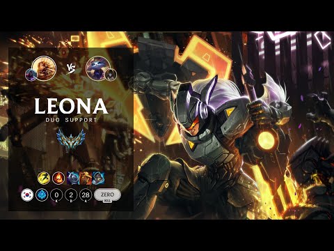 Leona Support vs Yuumi - KR Challenger Patch 12.19