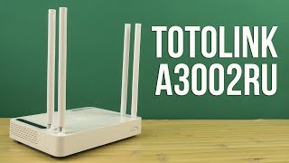 TOTOLINK A3002RU - відео 1