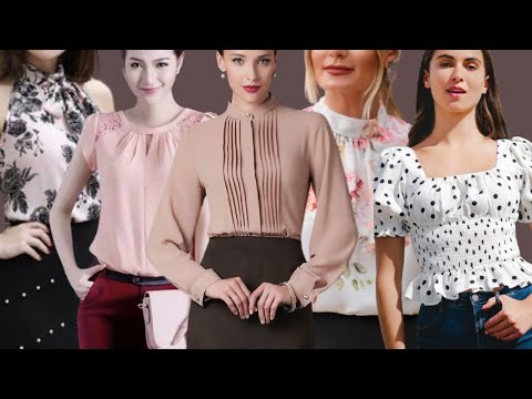 LINDAS BLUSAS ELEGANTES y FINAS  de MODA 2022 /BLUSAS BELLAS ELEGANTES FINAS Y SOFISTICADAS DE MODA
