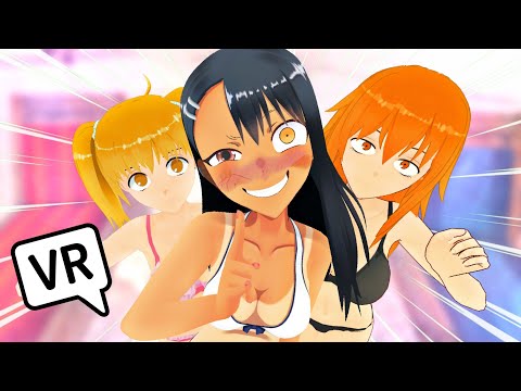 NAGATORO y sus AMIGAS van a la PLAYA!!! (Bloopers) | VRCHAT