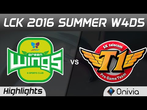 JAG vs SKT Highlights Game 3 LCK Champions W4D5 2016 Jin Air vs SK Telecom T1