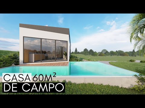 CASA DE CAMPO 60M2 MINIMALISTA
