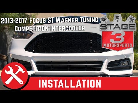 2013-2017 Focus ST Wagner Tuning Competition Intercooler Install