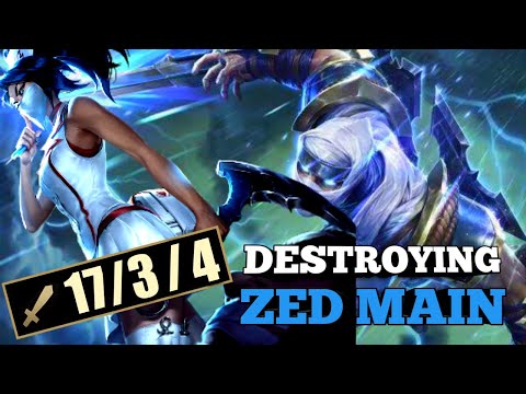How To Beat Zed (2 Million Points) as Akali Mid- Akali vs Zed in High Diamond  I  Care4Dash