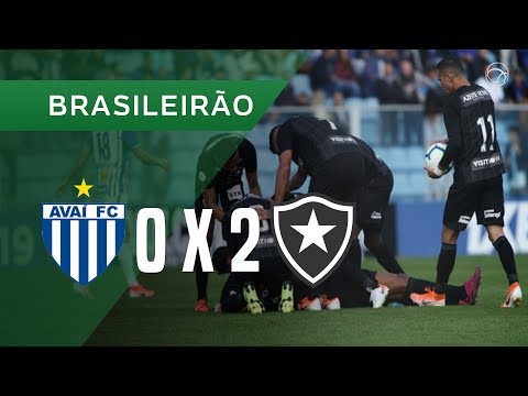 AVAÍ 0 X 2 BOTAFOGO - GOLS - 04/08 - CAMPEONATO BRASILEIRO 2019