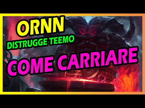 ORNN - COME CARRIARE DA TANK