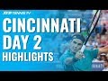 Federer and Djokovic Cruise; Wawrinka Wins Epic v Dimitrov | Cincinnati 2019 Day 2 Highlights