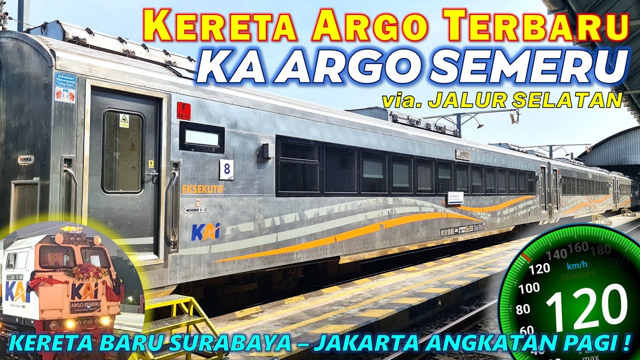 Journey Report: Riding the New Argo Semeru Train from Surabaya to Jakarta (via Yogyakarta)