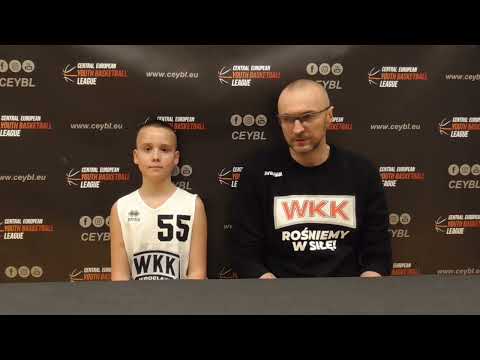 CEYBL U14 - Press conference, 3.2.2023, WKK Wroclaw - Mitteldeutsche Basketball Academy