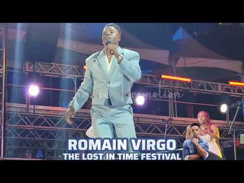 ROMAIN VIRGO IMPRESSIVE PERFORMANCE AT THE LOST IN TIME FESTIVAL, KINGSTON JAMAICA