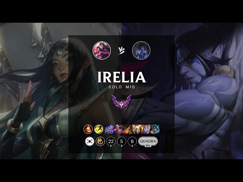 Irelia Mid vs Sylas - KR Master Patch 12.20