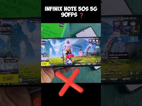 90 FPS ❓INFINIX NOTE 50S 5G+ REAL OR NOT 🧐|| #shorts