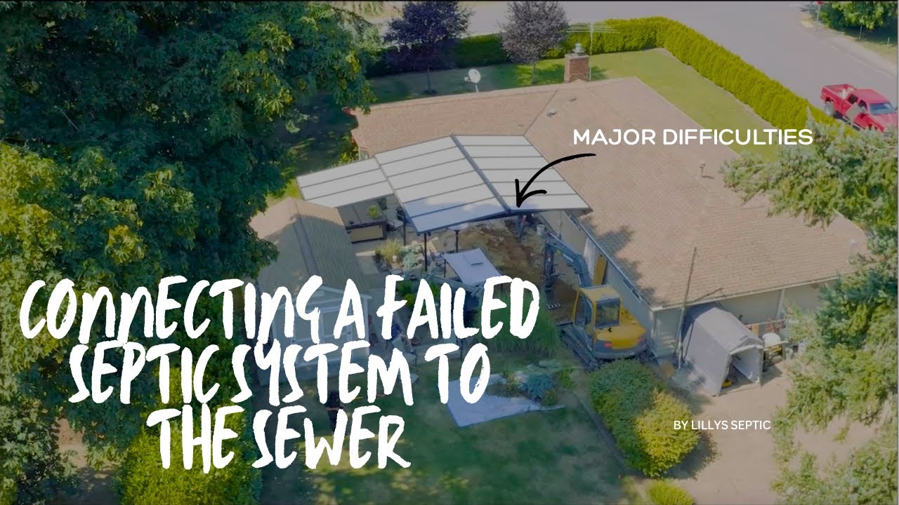Can I connect to sewer if my septic system fails?