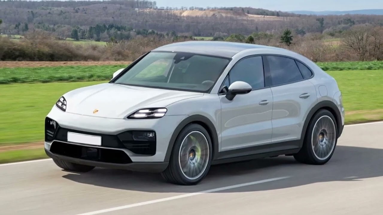 Lộ hình ảnh của Porsche Macan EV 2024