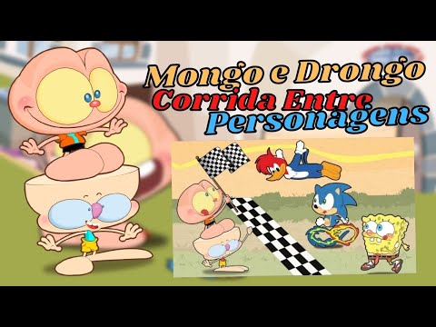 REAGINDO A MONGO E DRONGO E A CORRIDA ENTRE SONIC, PICA-PAU E BOB ESPONJA...