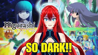 First Time Watching HIGURASHI Openings & Endings 😨 | VTuber Blind Reaction