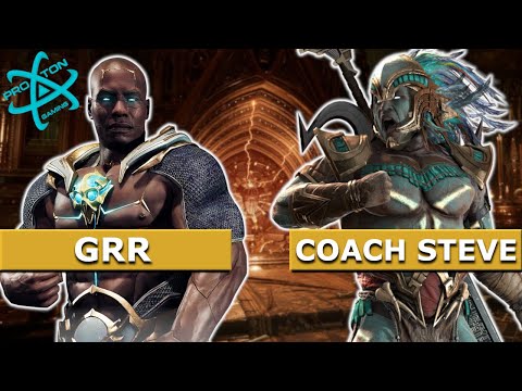 Sparring with Grr! Proton | Coach Steve (Kotal Kahn) vs DF| Grr (Geras) FT5!