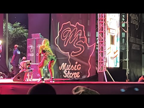 Queen Dija Performing at - ATTACK BOMB CONCERT