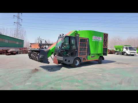 Multi-functional TMR feeding vehicle #imetec #tmr #shorts