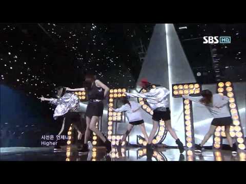 BEAST [Beautiful Night] @SBS Inkigayo Popular song 20120902