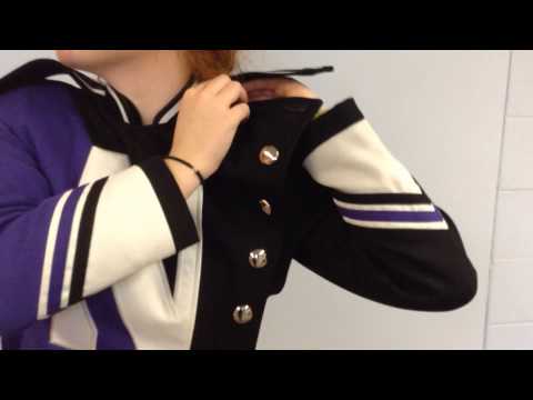 How to Put on a Northwestern Marching Band Uniform