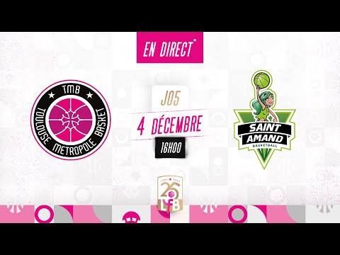 LFB 2022-2023 J5 | Toulouse - Saint-Amand | Match complet
