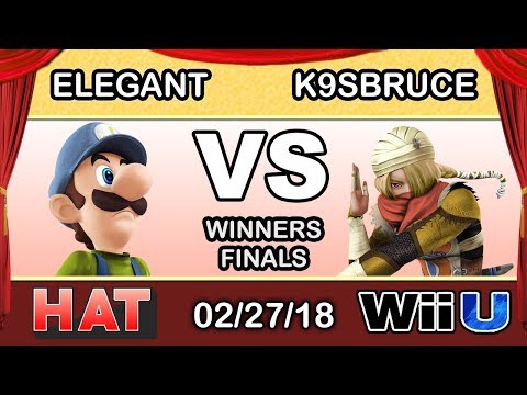 HAT 11 - BSD | Elegant (Luigi) Vs. K9sbruce (Sheik) Winners Finals - Smash 4