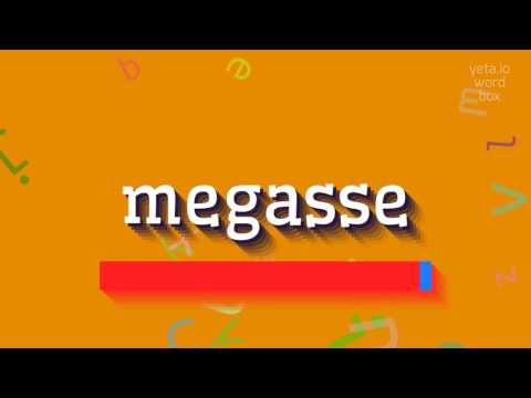 MEGASSE - HOW TO PRONOUNCE IT?