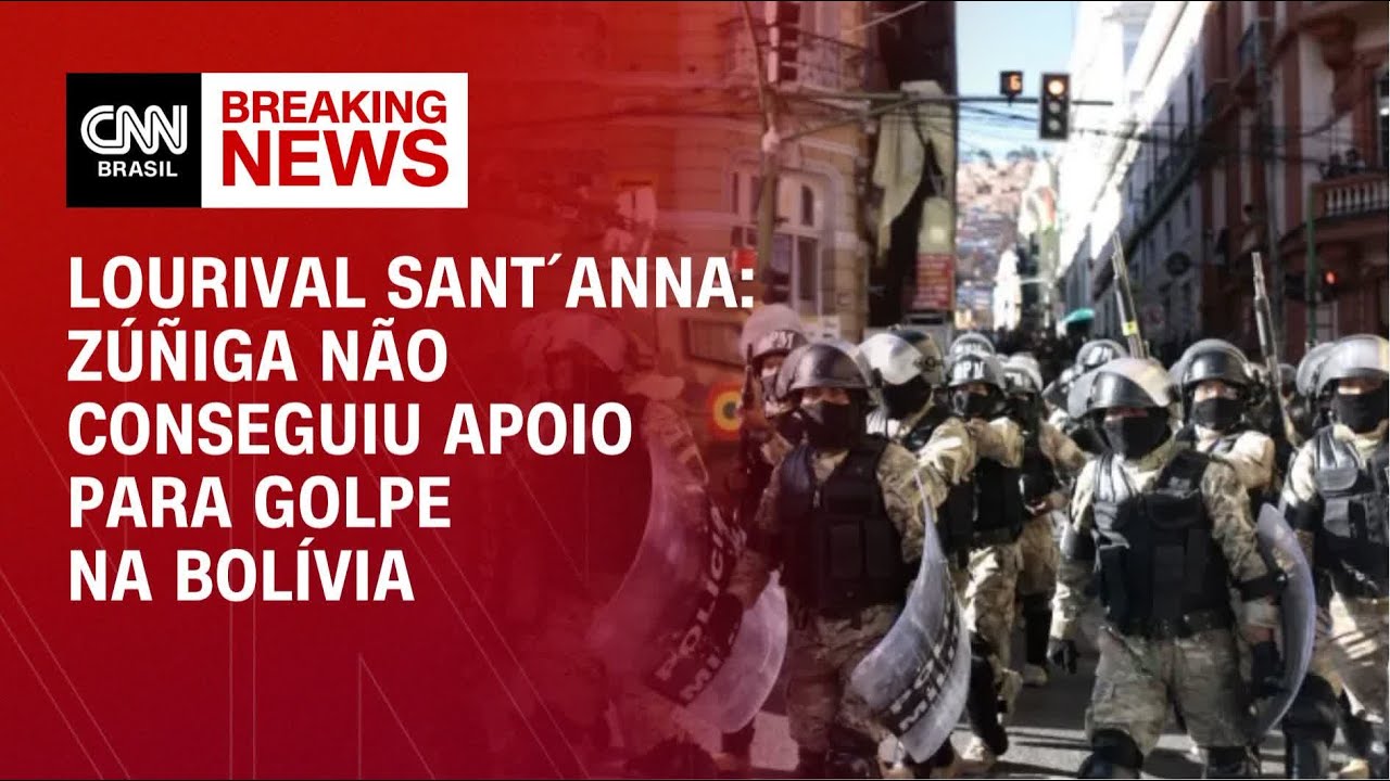 Lourival Sant´Anna: Zúñiga não conseguiu apoio para golpe na Bolívia | CNN PRIME TIME