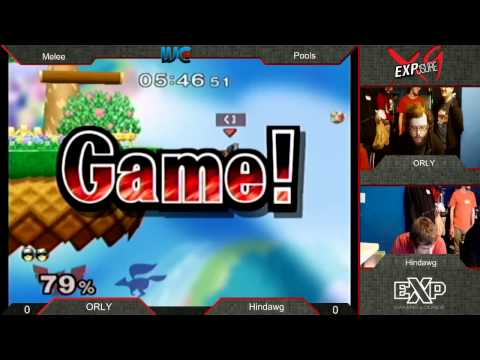 EXPosure 9 - ORLY (Falcon) vs. Hindawg (Falco) Melee Pools