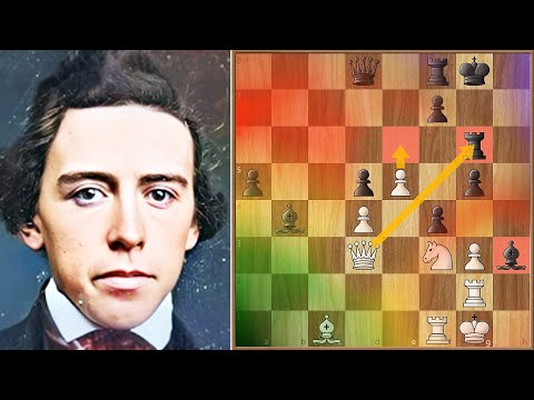 His Face Was Radiant With Admiration || Anderssen vs Morphy (1858) || GAME 4