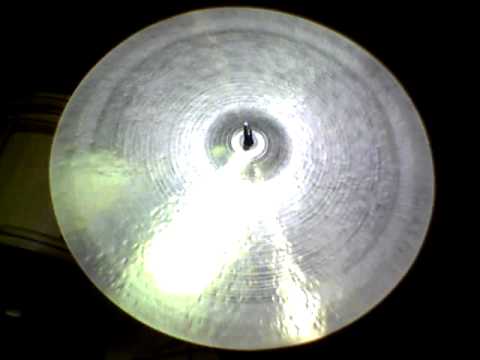 20 Half Kontroversial Ride, 1938g - Handcrafted cymbals by Craig Lauritsen.MOV